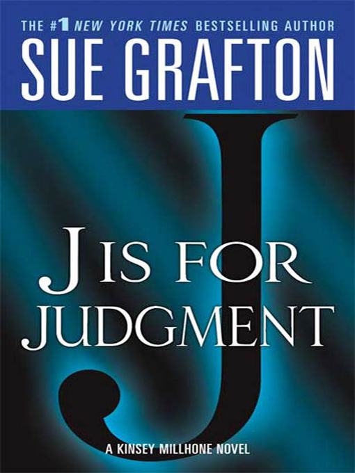 Cover image for "J" is for Judgment